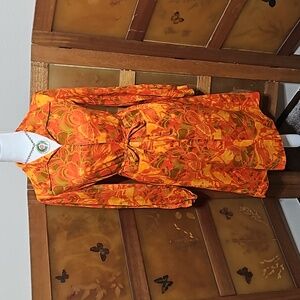 Vintage 70's Hawaiian Dress
